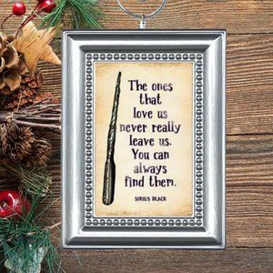 Harry Potter Sirius Black‎ Quote Christmas Tree Ornament